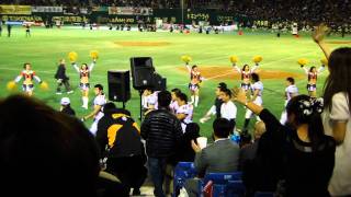 #xleague 「We are X league Cheerleaders! 日本を元気にCheer UP!!」@JAPAN X BOWL 2011