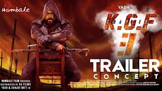 KGF Chapter 3 : Concept Trailer (HINDI) |Rocking Star Yash | Raveena T | NTR |Sanjay D | Prashanth N