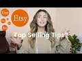 My Top Etsy Selling Tips for Beginners 2023