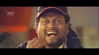 Sadhu Kokila Serves Idli Chutney to Tennis Krishna | Ultimate Comedy Scene | Parodi  Kannada Movie