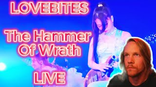 AWESOME TRANSITIONS!! LOVEBITES - The Hammer Of Wrath LIVE (Singer Reacts)