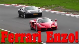 Ferrari Enzo Racing on Track! - 1080p HD