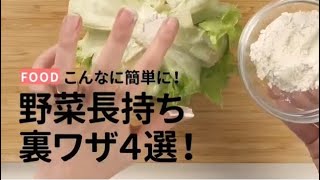 野菜長持ちの裏技4選