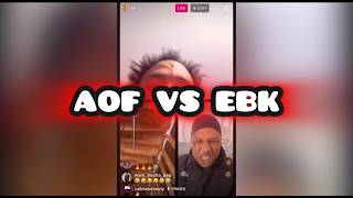 AOF vs EBK⁉️ *IG LIVE* FT EBK JAAYBO AOFNIINO JALEEC PINO LEEBO + MORE