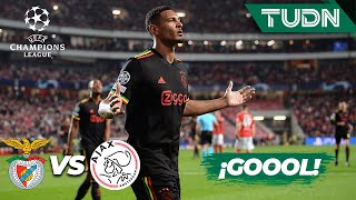 ¡GOOL DEL AJAX! Haller anota | Benfica 1-2 Ajax | UEFA Champions League 2022 - Octavos | TUDN