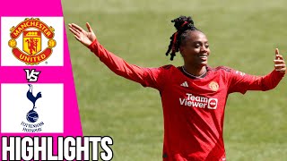 Manchester United vs Tottenham Hotspur | Highlights | Women’s Super League | 21-04-24