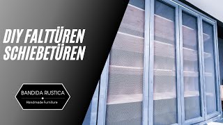 DIY Industrial Design Falttüren/ Schiebetüren/ Foldingdoors/ Bifold doors