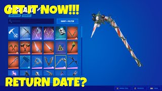 CANDY AXE RETURN RELEASE DATE in FORTNITE ITEM SHOP! (Candy Axe Pickaxe Returning 2024)