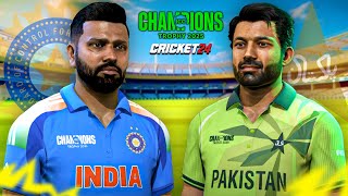 INDIA vs PAKISTAN | ICC CT 25 | ICC CHAMPIONS TROPHY 25 | LIVE MATCH