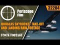 DOUGLAS SKYROCKET TAKE-OFF AND LANDING RAW FOOTAGE  32284