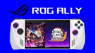 Demon Slayer The Hinokami Chronicles | ROG Ally | 1080p Turbo Mode