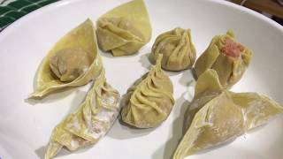 💢แชร์วิธีห่อเกี๊ยวง่ายๆ 7แบบ|ขนมจีบ|ห่อเกี๊ยวซ่า|เกี๊ยวน้ำ📌How to fold wonton wrappers (7 ways)