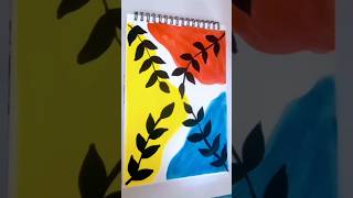 Boho painting ideas | easy boho painting #youtubeshorts #shortvideo #bohoart #drawing #trending