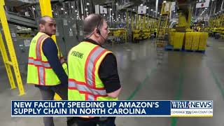 New Amazon facility speeding up supply chain in North Carolina