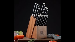 The Klausmeyer Knife Set is an indispensable companion for anyone who loves to cook.#cooking#kitchen