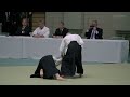 kuribayashi takamori shihan 61st all japan aikido demonstration at the nippon budokan