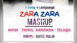 Zara zara mashup 2021 song 4 language Hafeel malar