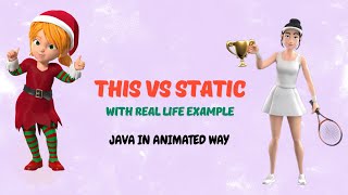 this vs static Keyword in Java Explained with Real-Life Examples | Java Tutorial for Beginners
