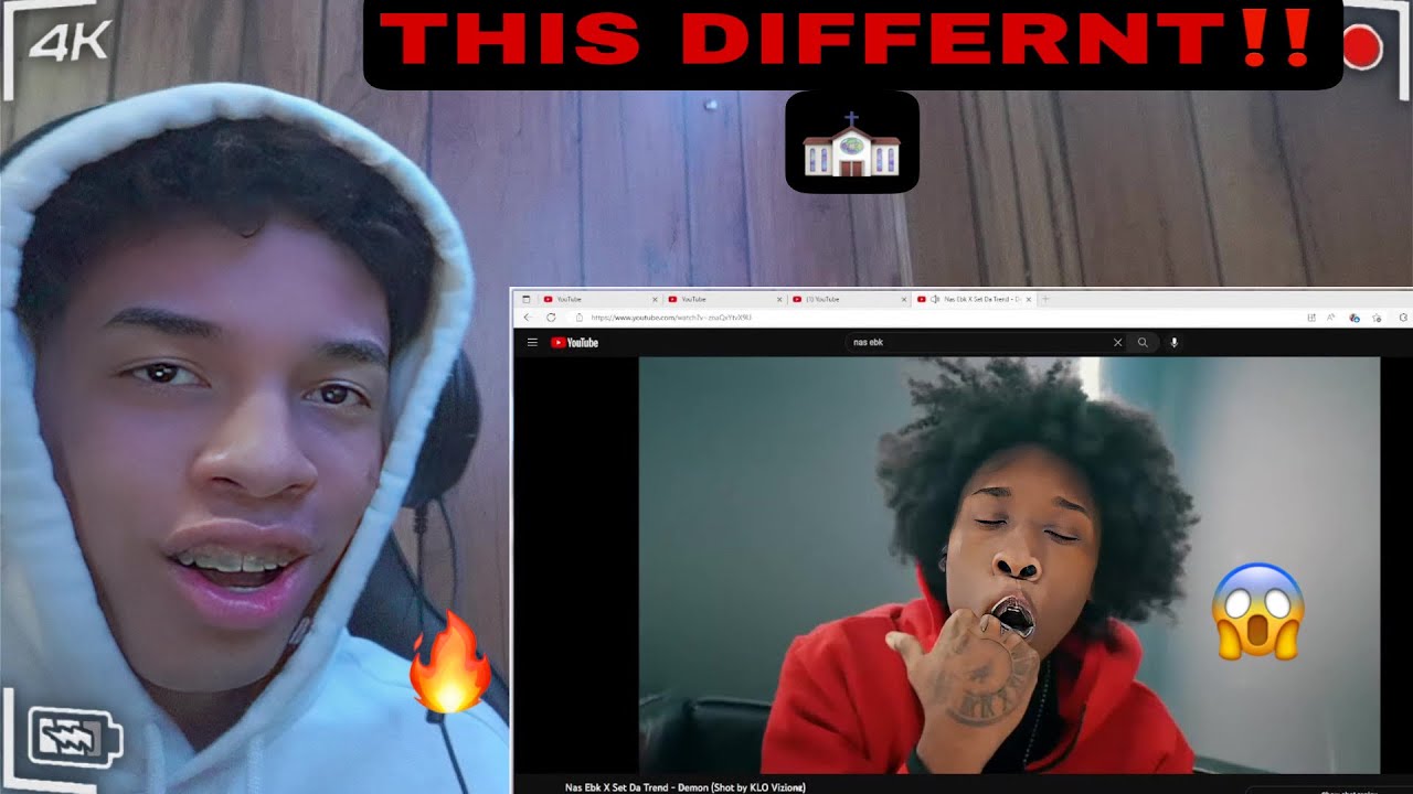 NAS EBK REALLY TUFF!! Nas Ebk X Set Da Trend - Demon [REACTION] - YouTube