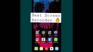 Best Screen Recorder For Android Phone 🔥