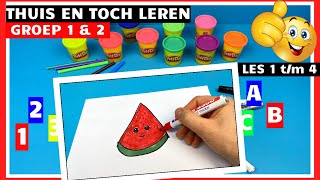 Leren voor Groep 1 \u0026 2 | Kleuren, tellen en lezen | Family Toys Collector