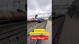 Unlocking the Mysteries of the Loco Wag-7 Wag 5 🚂 #railway #skrailtech