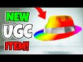 *NEW* RAINBOW SPARKLE TIME FEDORA IS OUT NOW! UGC ITEM (ROBLOX)