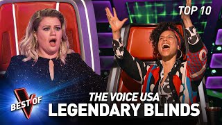 The Most ICONIC Blind Auditions of The Voice USA of All Time! Pt. 1 | Top 10