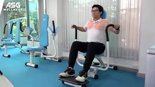 เครื่องบริหารกล้ามเนื้อไหล่ และหน้าอก (Chest Press) เครื่องออกกำลังกายที่ปลอดภัยสำหรับผู้สูงอายุ