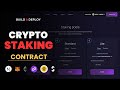 Create a Token Staking DApp & Earn Rewards with ICO using Next.js, WAGMI | Staking Solidity Contract