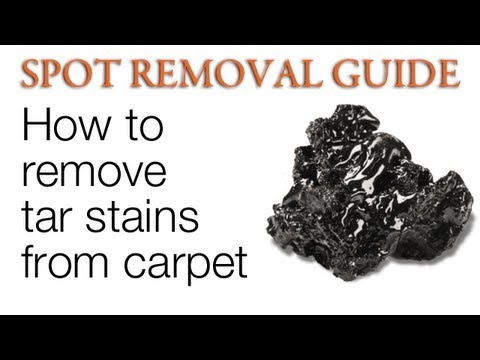How to Remove Tar from Carpet | Spot Removal Guide How to Remove Tar from Carpet | Spot Removal Guide