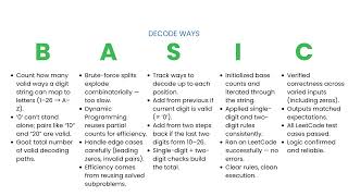 [Python] Decode Ways - Leetcode 91 -- Illustrated! | Pattern Mastery