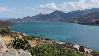 #Elounda: Getting to the top of Spinalonga Island and enjoying views around.