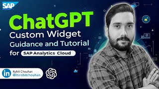 Step-by-Step Guide to ChatGPT Custom Widgets in SAP Analytics Cloud
