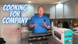 Cooking With the Cusimax Raclette Grill