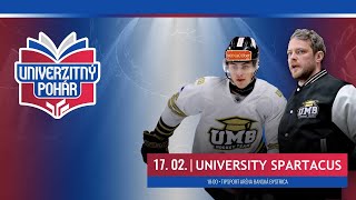 Univerzitný pohár: UMB Hockey Team vs. University Spartacus | 17.2.2025