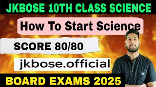 Science ke paper ki preparation kaise karni hai 😯 || JKBOSE 10th Class Science