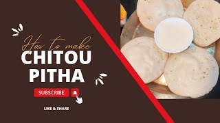 Chitou Pitha  | ଚିତଉ ପିଠା |चितोउ पिठा | Rice Pancake | Pitha Recipe Pinch of Spice | Odia Authentic