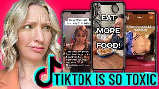 Are These TIKTOK WEIGHT LOSS HACKS Safe & LEGIT?! (These Are TRIGGERING!)