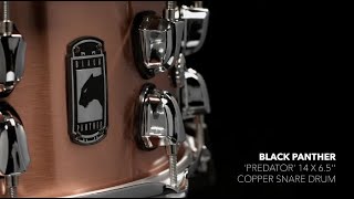 Mapex Black Panther 'Predator' 14 x 6.5'' Copper Snare Drum | Gear4music demo