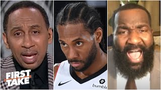 Stephen A. isn't letting Kawhi off the hook | First Take