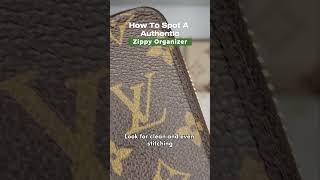 How to Spot a Real LV Zippy Organizer