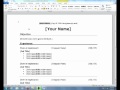 Download a resume template in Microsoft Word Download a resume template in Microsoft Word