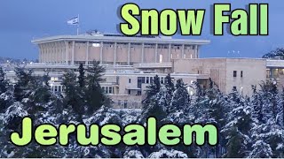 Snowfall in Jerusalem / മഞ്ഞുപുതച്ച ജറുസലേം ഹൃദയ വീഥിയിലൂടെ ഒരു യാത്ര