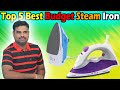 ✅ Top 5 Best Steam Iron In India 2024 With Price |Non Stick Steam Iron Review & Comparison