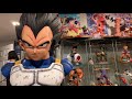 dbz mrc vegeta life size bust unboxing and review