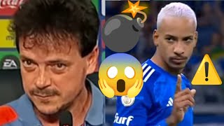 FOI ISSO QUE O DINIZ FALOU APÓS CRUZEIRO SER DERROTADO PELO RACING NA FINAL  DA COPA SUL AMÉRICANA 😱