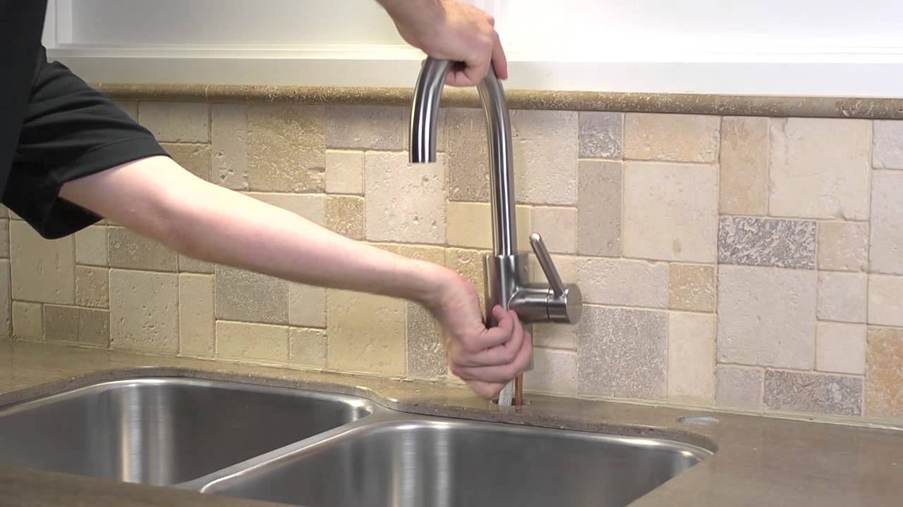 How To Install A Kitchen Faucet - How To Upgrade And Install Your ...