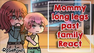 ~| Mommy Long Legs Past Family Reacts |~| Poppy playtime |~