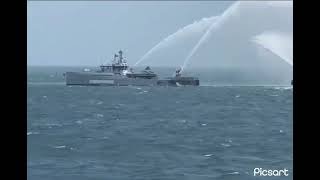 The arrival of the Damen 5009 ….must watch ❗️🔥❗️ #coastguard  #jdfcoastguard #usmarines #jdfsoldier